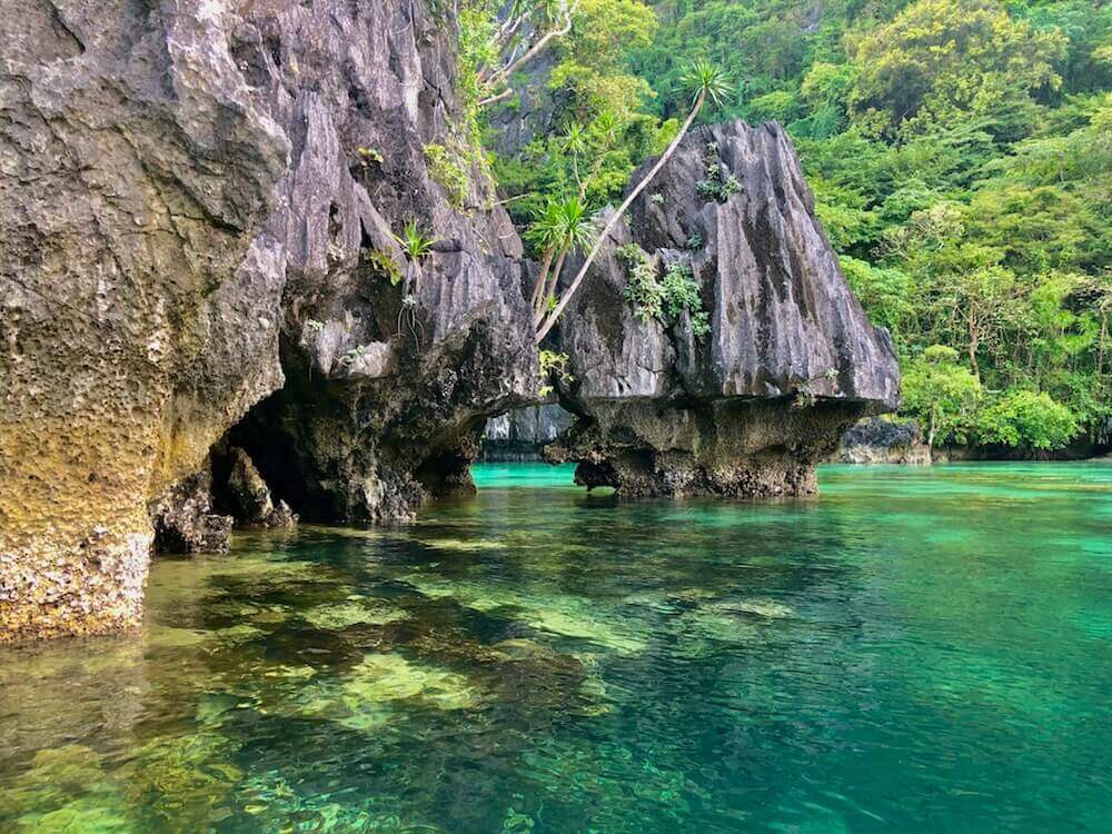 El Nido, Palawan: The protected area of what they call the Big Lagoon.
