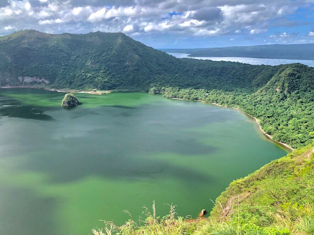Taal Volcano Island, Luzon: With the mix of clouds I had and the strong wind pushing them. I had the chance to witness what looked like northern lights on the water.
