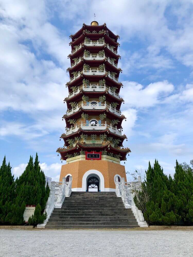 Sun Moon Lake: A Pagoda
