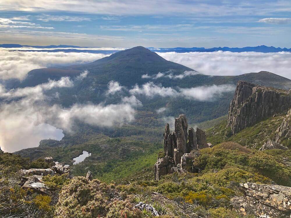 Cradle Mountain National Park, Tasmania: On the way up
