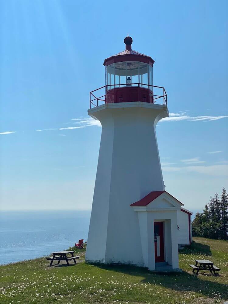 This lighthouse is final point of this hike.
