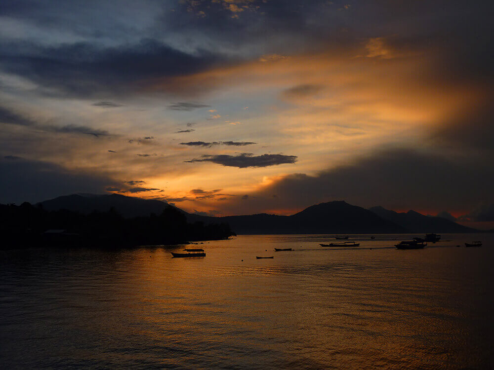 Sunrise on Flores Island