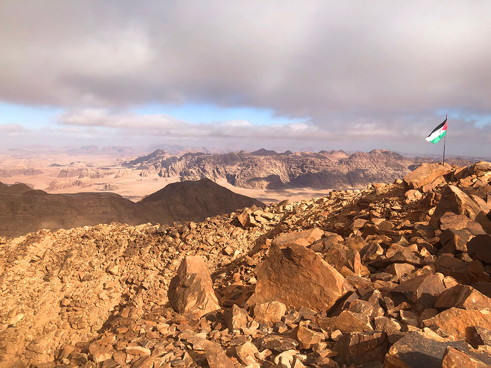 Jebel Um Adaami 1823m (Jordan highest peak)