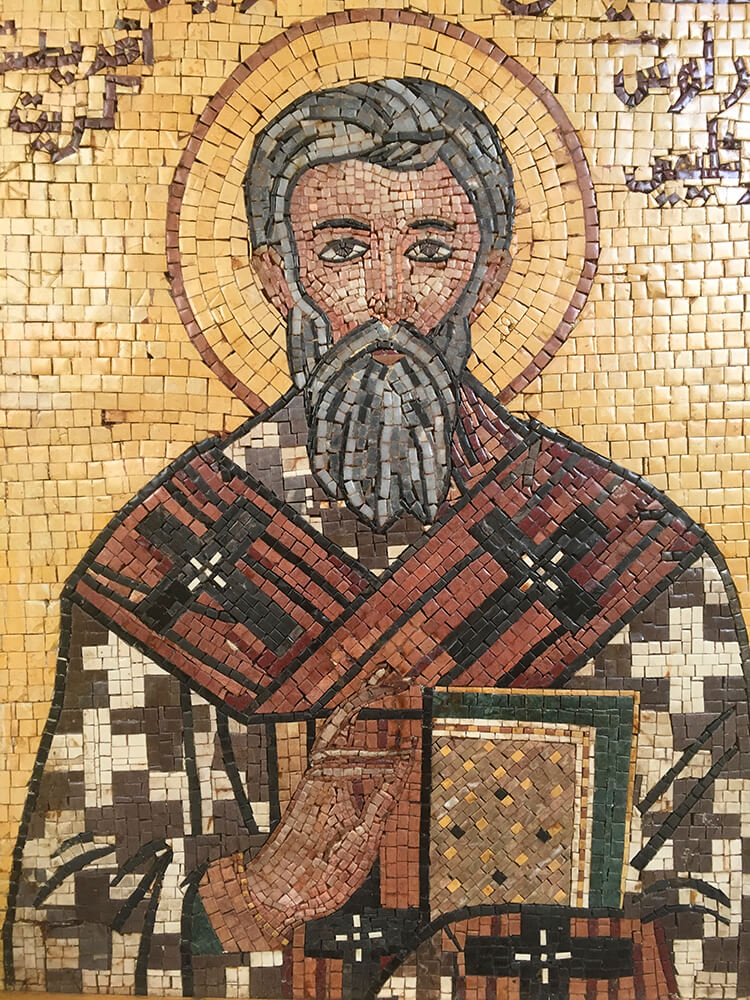 One of many mosaics in Madaba