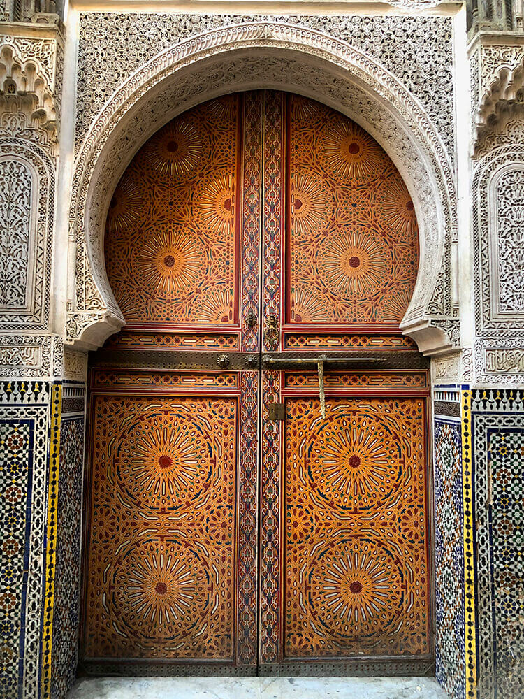 Morocco - A door in Fez